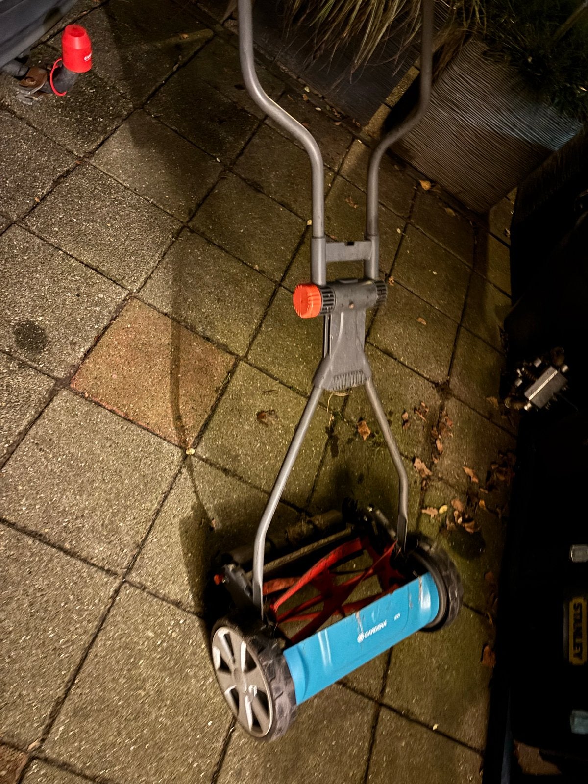 Gardena 330 handgrasmaaier, Ophalen, Gebruikt, Handgrasmaaier, 30 t/m 39 cm