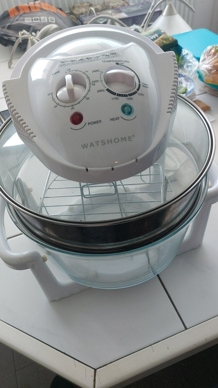 Watshome Halogeen over/ airfryer/ convection oven., Witgoed en Apparatuur, Ophalen, Minder dan 45 cm, Overige merken, Minder dan 45 cm