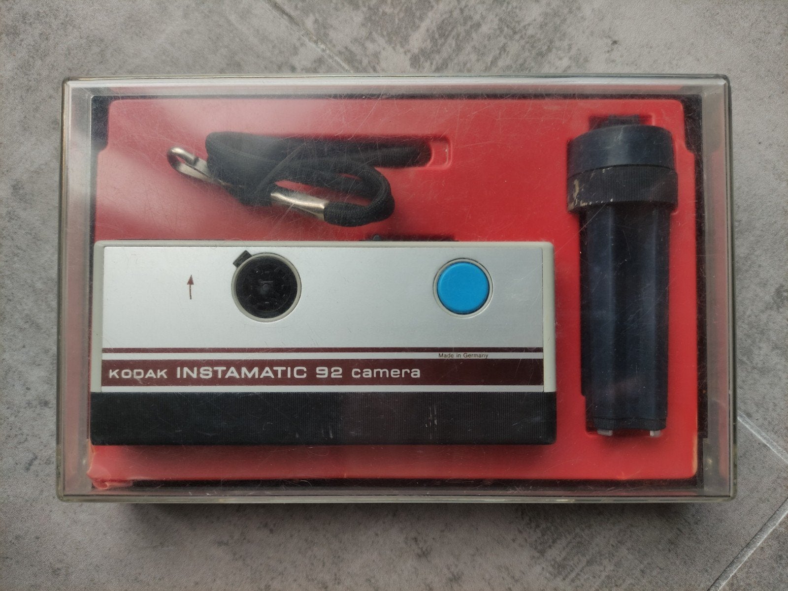 Kodak instamatic 92 camera in doos met accessoires, Audio, Tv en Foto, Fotocamera's Analoog, Ophalen of Verzenden, Compact, Kodak