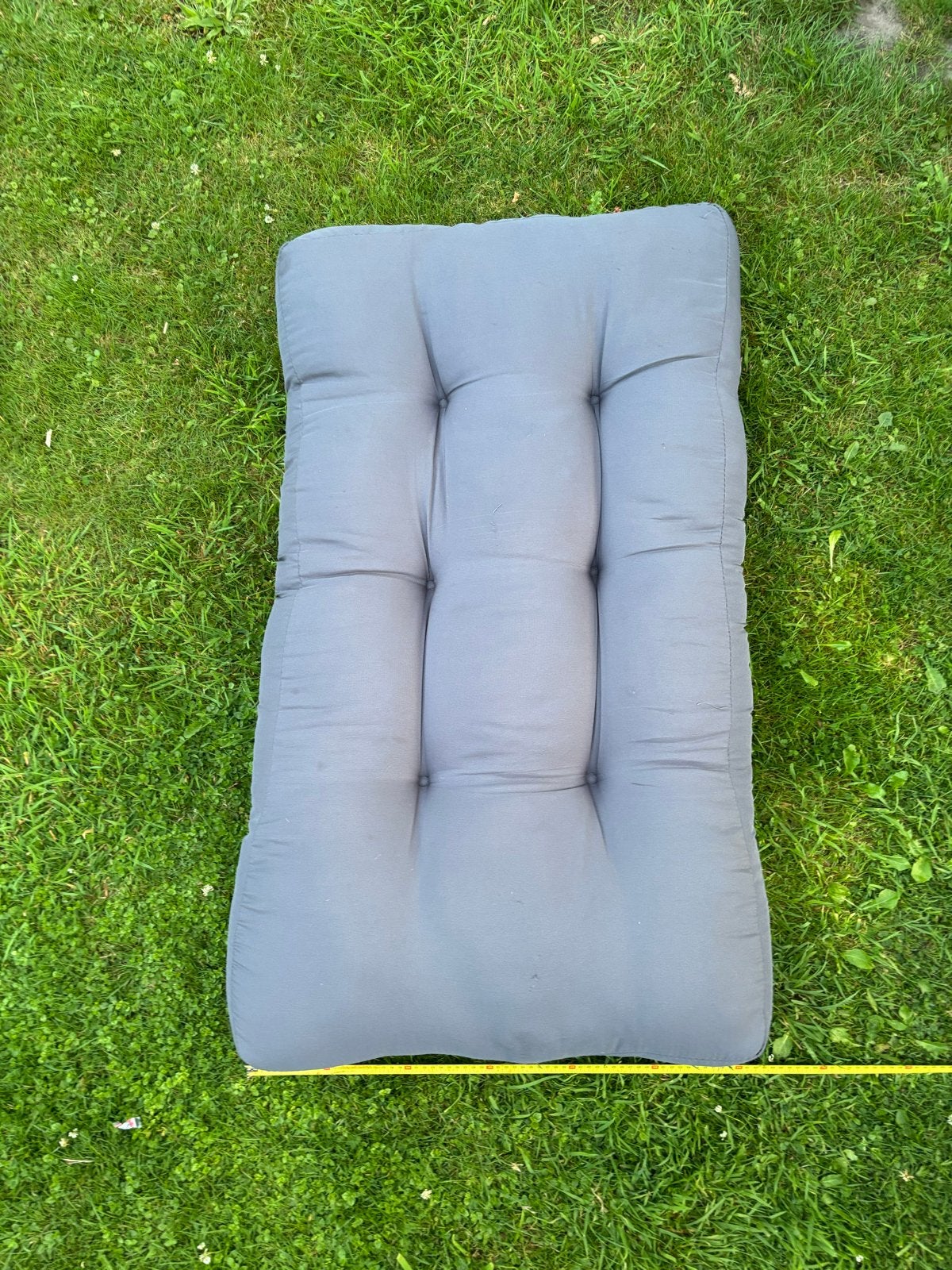 6 Tuinkussens grijs, Tuin en Terras, Tuinmeubel-accessoires, Ophalen, Gebruikt