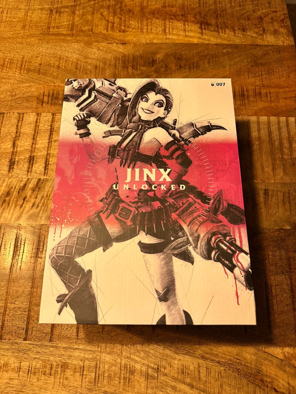 League of Legends Jinx Unlocked Figure Boxed Zeldzaam!, Ophalen of Verzenden, Nieuw