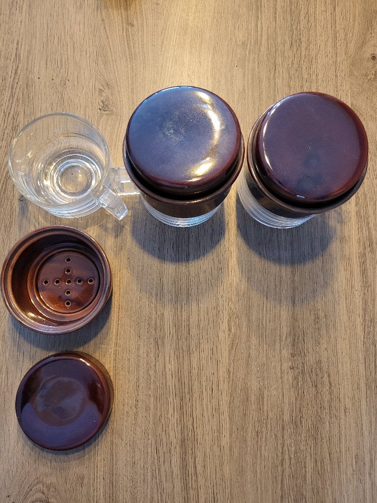 vintage Douwe Egberts koffiepot, Antiek en Kunst, Ophalen of Verzenden