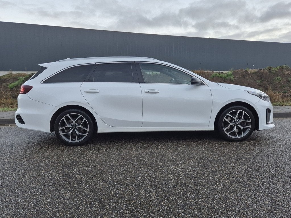 Kia Ceed Sportswagon 1.4 T-GDi GT-Line Trekhaak (bj 2021), Voorwielaandrijving, 4 cilinders, Wit, Origineel Nederlands