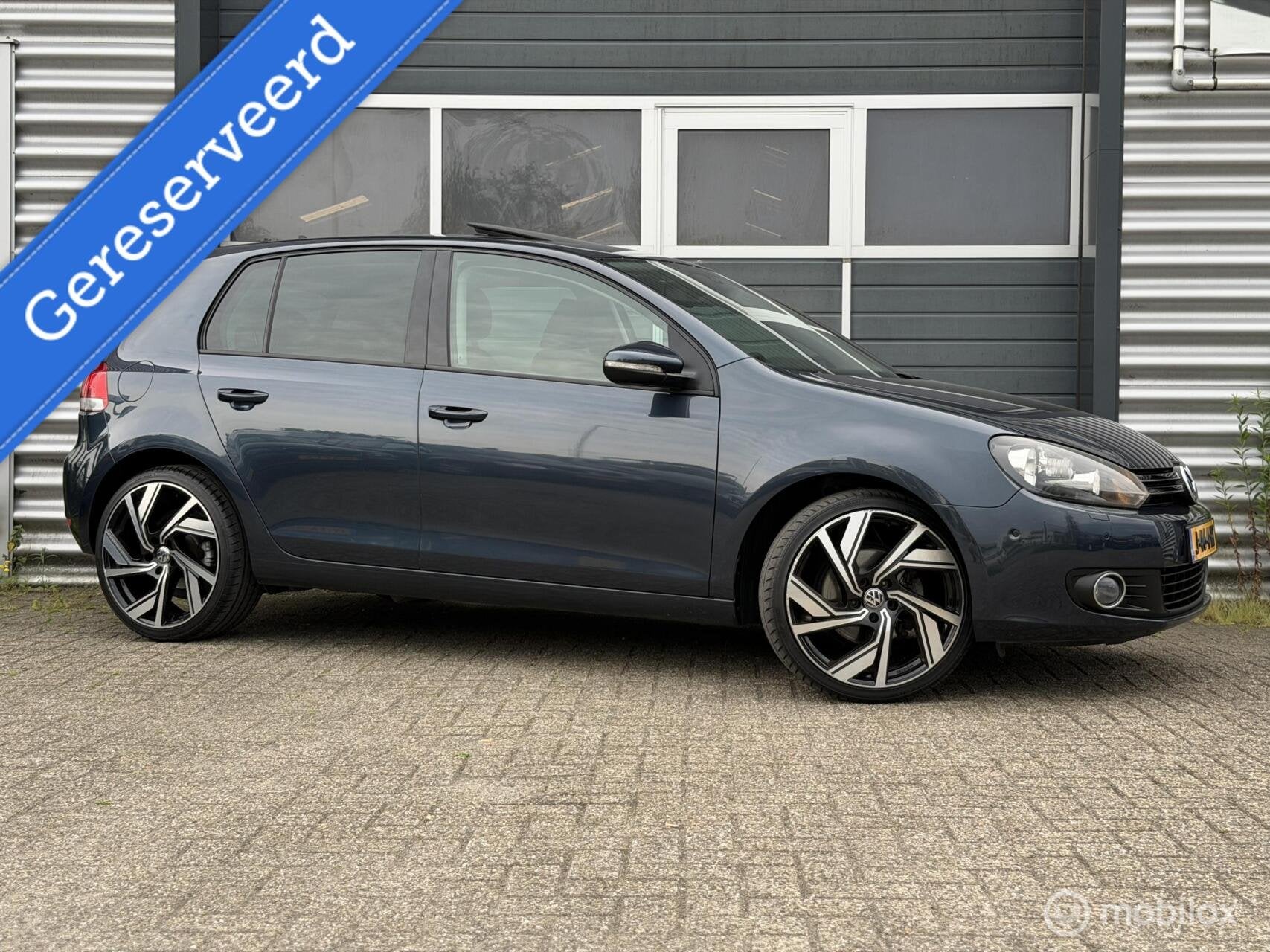 Volkswagen Golf 1.4 TSI Sport 5D|19 Inch|100% O-houd|Dakje|, Euro 5, Gebruikt, Zwart, 4 cilinders