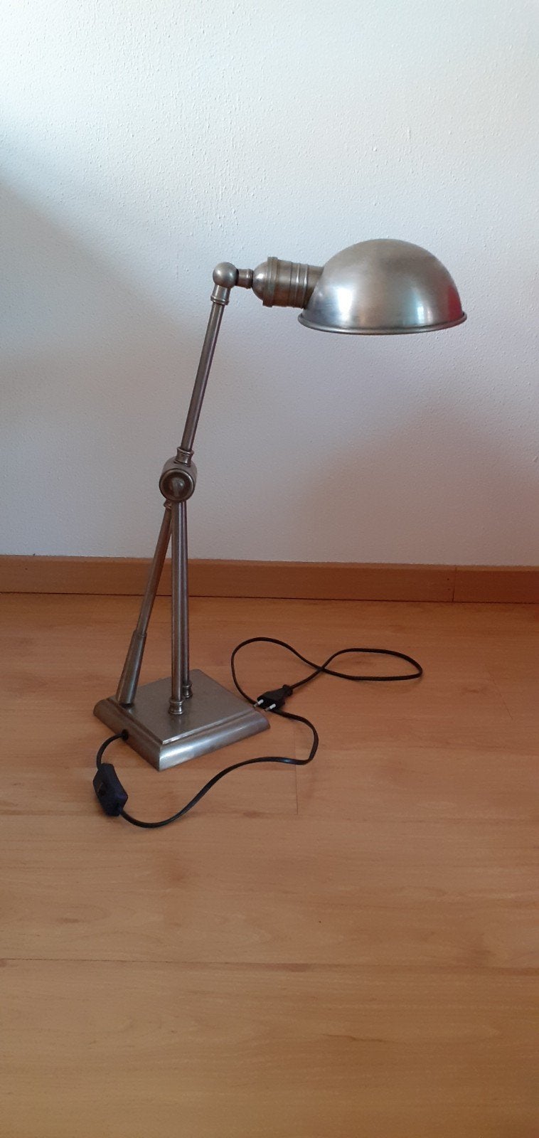 Vintage bureaulamp, Ophalen of Verzenden, Metaal, Bureaulamp, Vintage