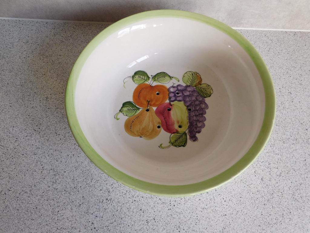 Treef Vergiet 21 cm. Appel Druiven Peer Sinaasappel, Ophalen of Verzenden