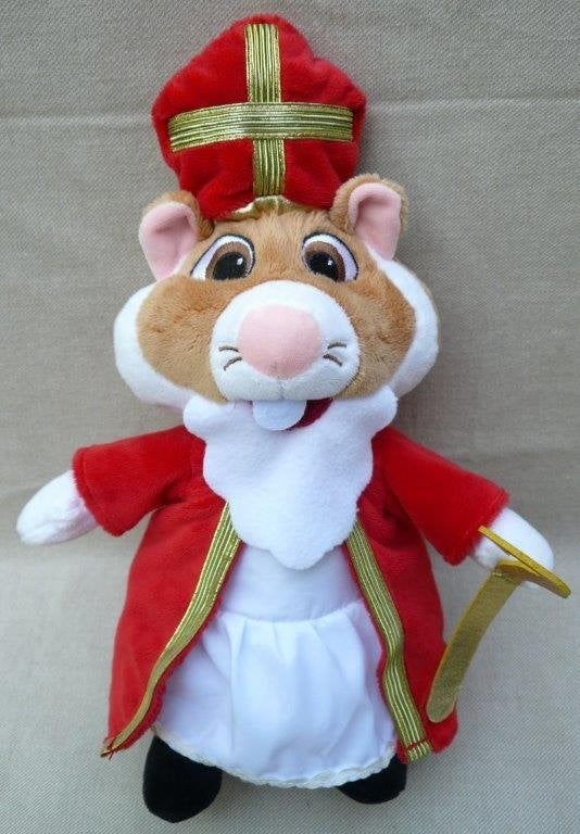 Leuke Sinterklaas hamster van AH (ca. 25 cm. lang), Albert Heijn, Ophalen of Verzenden