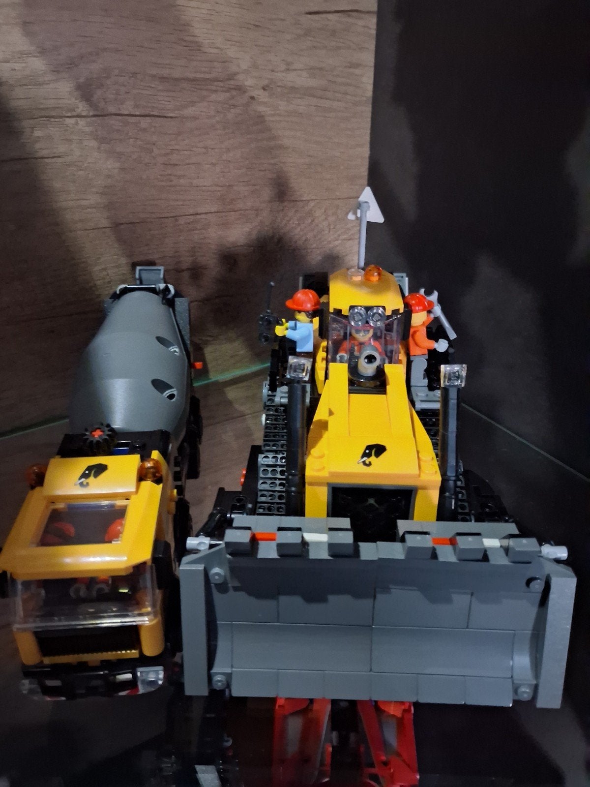 Lego City Bouwvoertuigen: Bulldozer en Cementwagen, Lego, Ophalen of Verzenden, City, Gebruikt