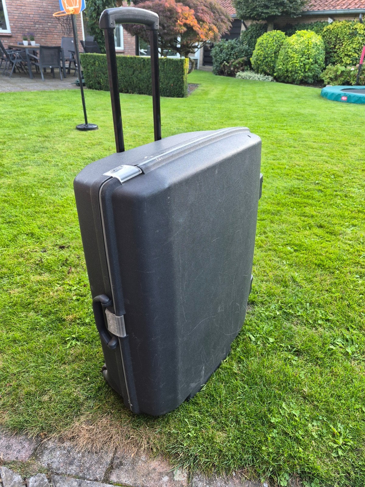 Samsonite Koffer met Wieltjes en Uitschuifbare Handgreep, Sieraden, Tassen en Uiterlijk, Gebruikt, Hard kunststof, Ophalen of Verzenden