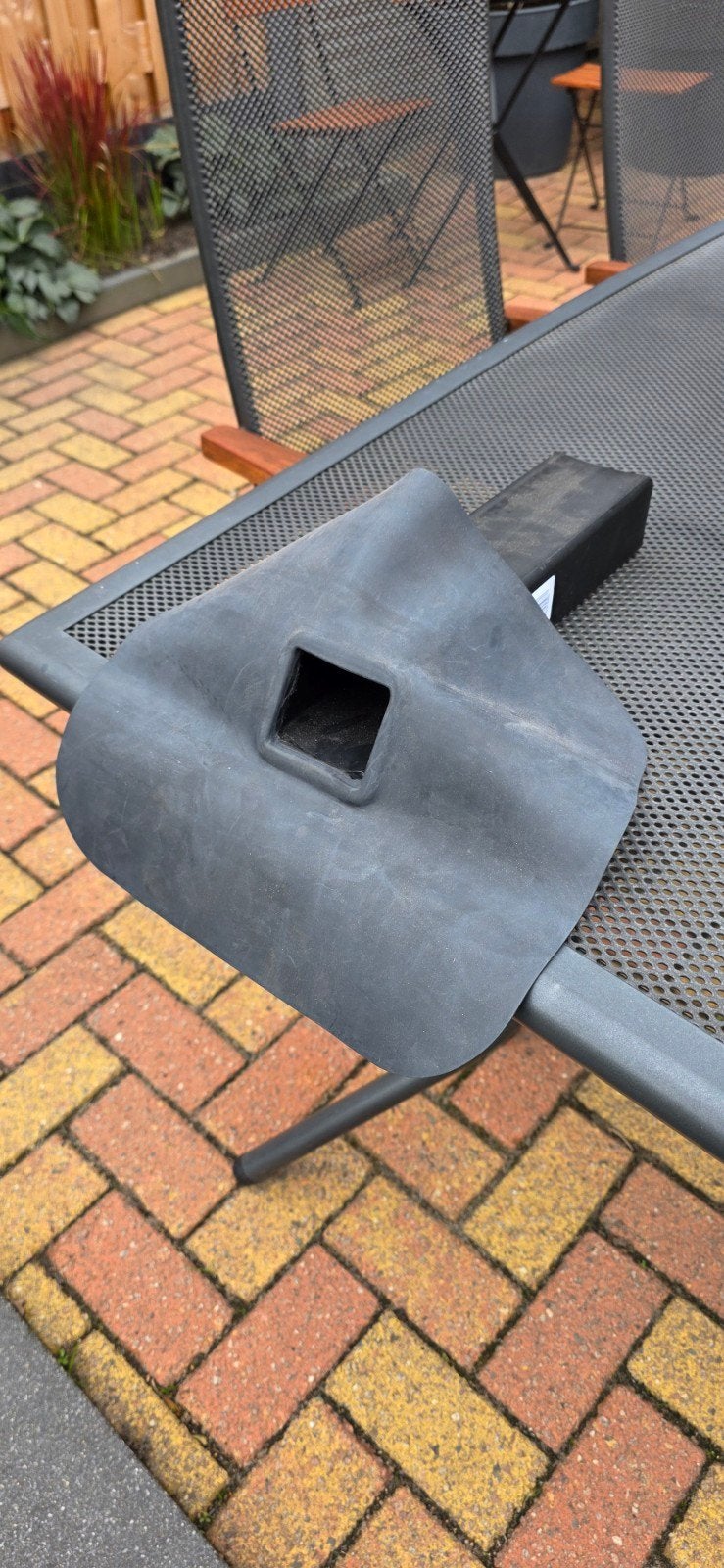 Covermaster stadsuitloop PE 60x80x45 met EPDM slabbe, Ophalen, 60 tot 80 mm, Nieuw, Minder dan 2 meter