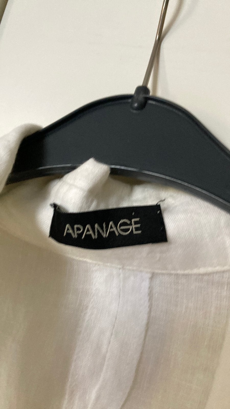APANAGE blousejasje wit linnen nieuw 42, Kleding | Dames, Ophalen of Verzenden, Nieuw, Maat 42/44 (L), Wit