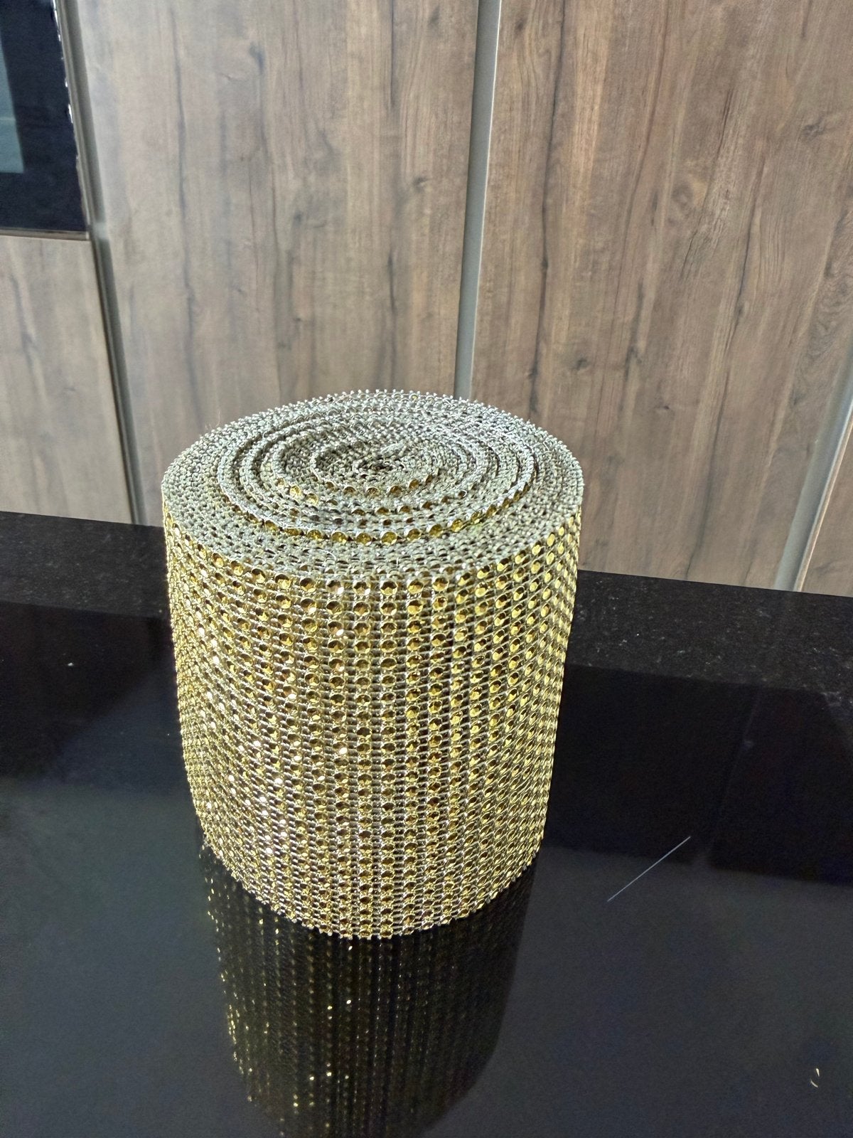 Band Strass Band Dekoband voor Taarten Bruiloft Decoratie, Gebruikt, Meerkleurig, Ophalen of Verzenden, Herbruikbaar