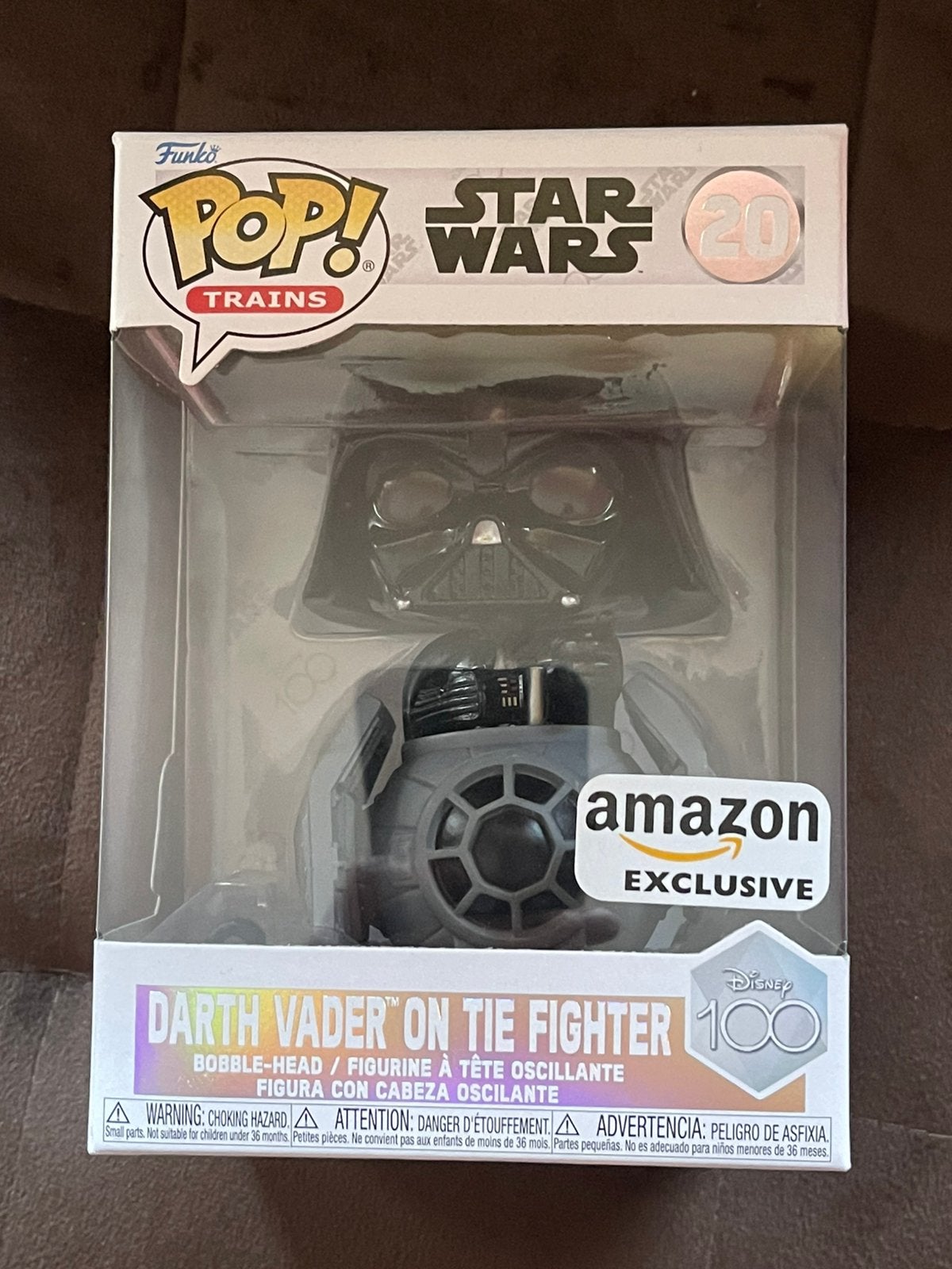 Funko Pop! Trains Star Wars Darth Vader on TIE Fighter, Ophalen of Verzenden, Nieuw