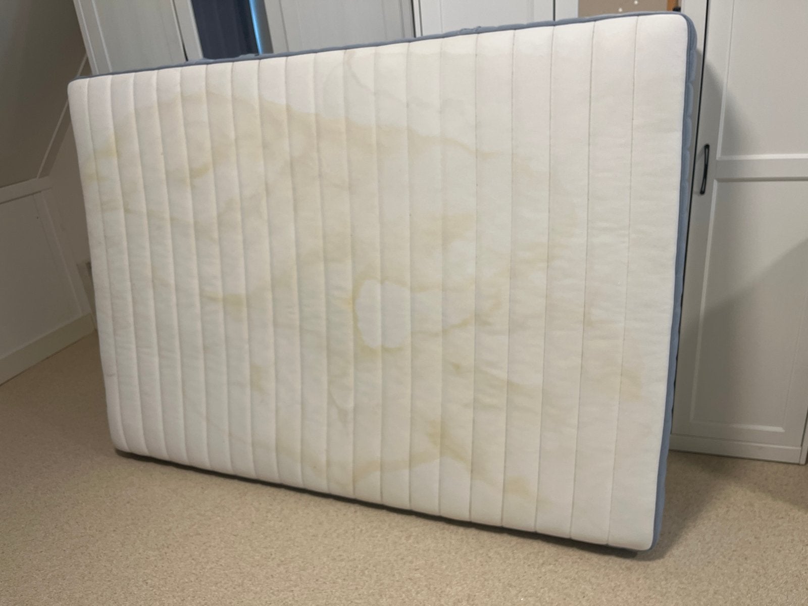 IKEA VALEVÅG Matras 140x200 cm - Gebruikt, Ophalen, Gebruikt, Tweepersoons, 140 cm