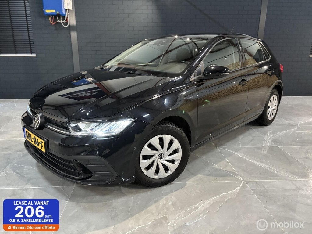 Volkswagen Polo 1.0 Deep Black/Digital cockpit/Cruise/, Auto's, Volkswagen, Bedrijf, Te koop, Polo, ABS, Airbags, Airconditioning