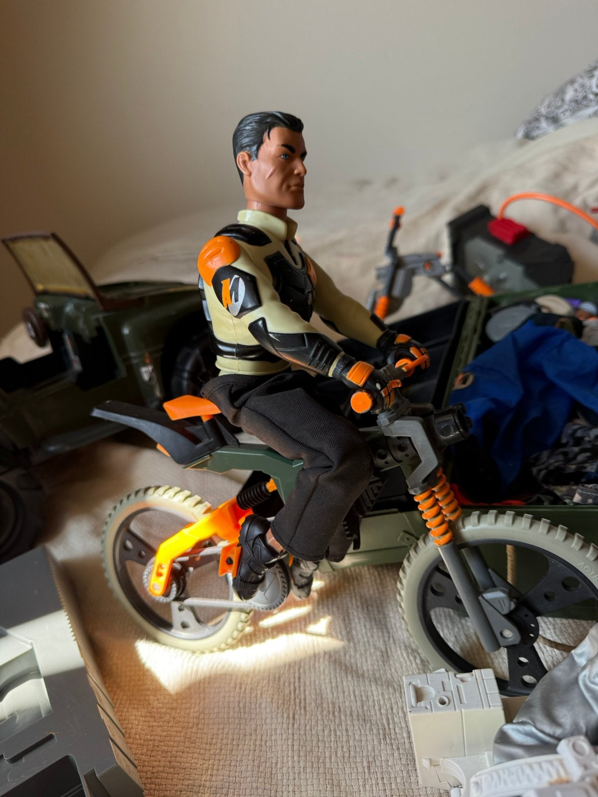 Groot origineel Action Man uit de jaren ’90 (Hasbro)., Kinderen en Baby's, Speelgoed | Actiefiguren, Ophalen, Zo goed als nieuw