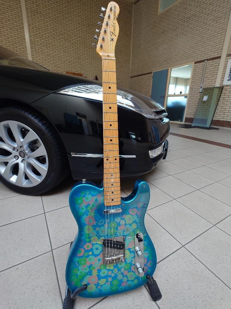 Fender Telecaster Blue Flower Crafted in Japan, Fender, Askfender.jp@fender.com, Solid body, Askfender.jp@fender.com