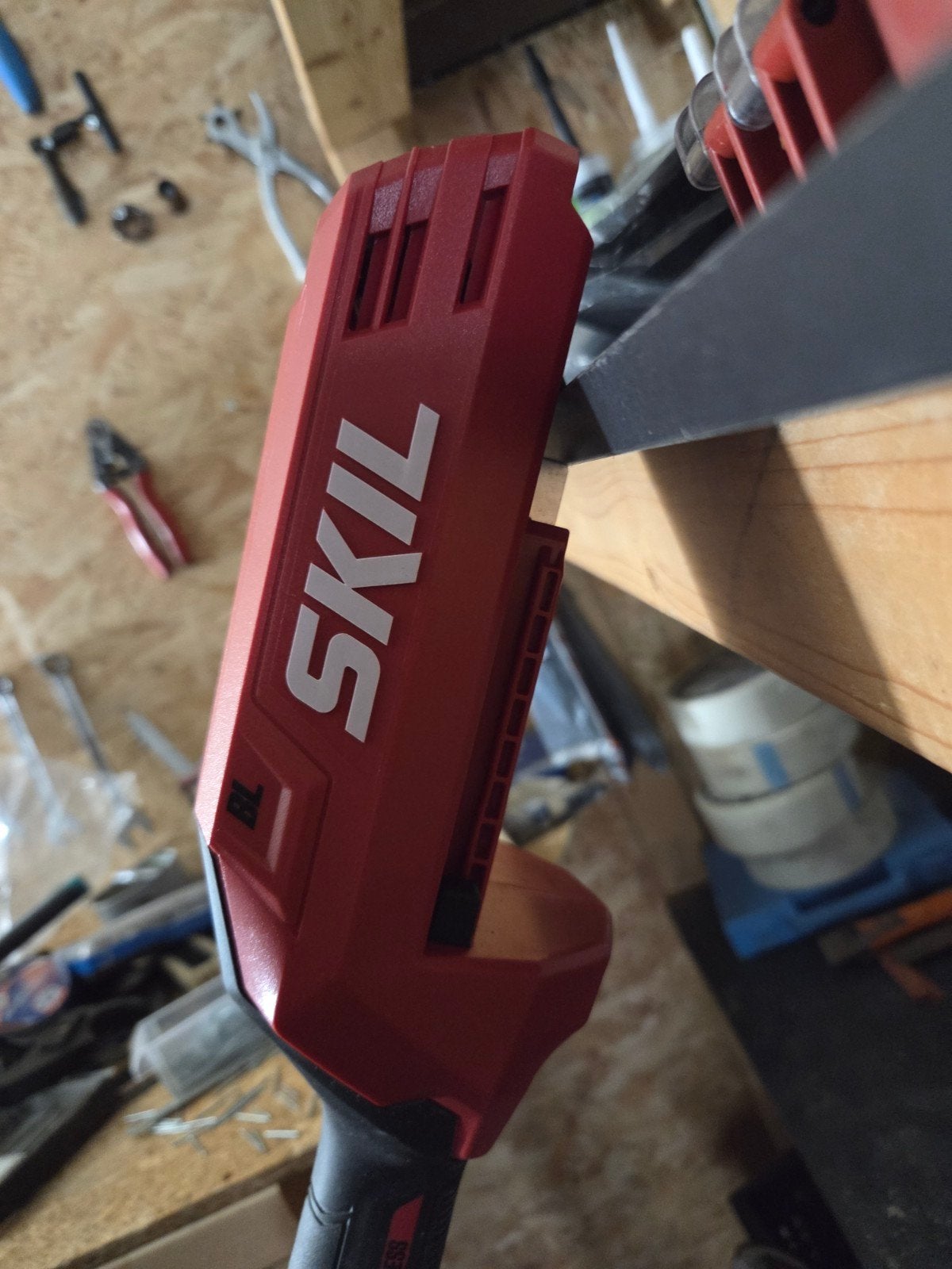 SKIL Kantjesmaaier NIEUW zonder accu 40v, Ophalen, Nieuw, Accu-grasmaaier, SKIL