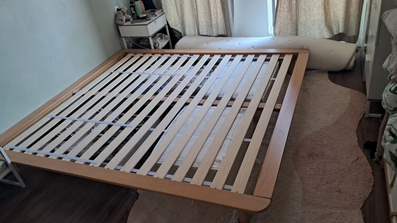 Futonbed Kano 180x200, Ophalen, Gebruikt, Tweepersoons, 180 cm