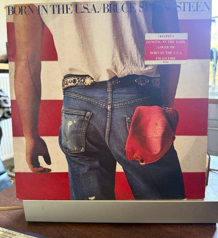 Bruce Springsteen - Born In The USA Vinyl LP (VG+/VG+), Cd's en Dvd's, LP, Gebruikt, Ophalen of Verzenden, 12 inch