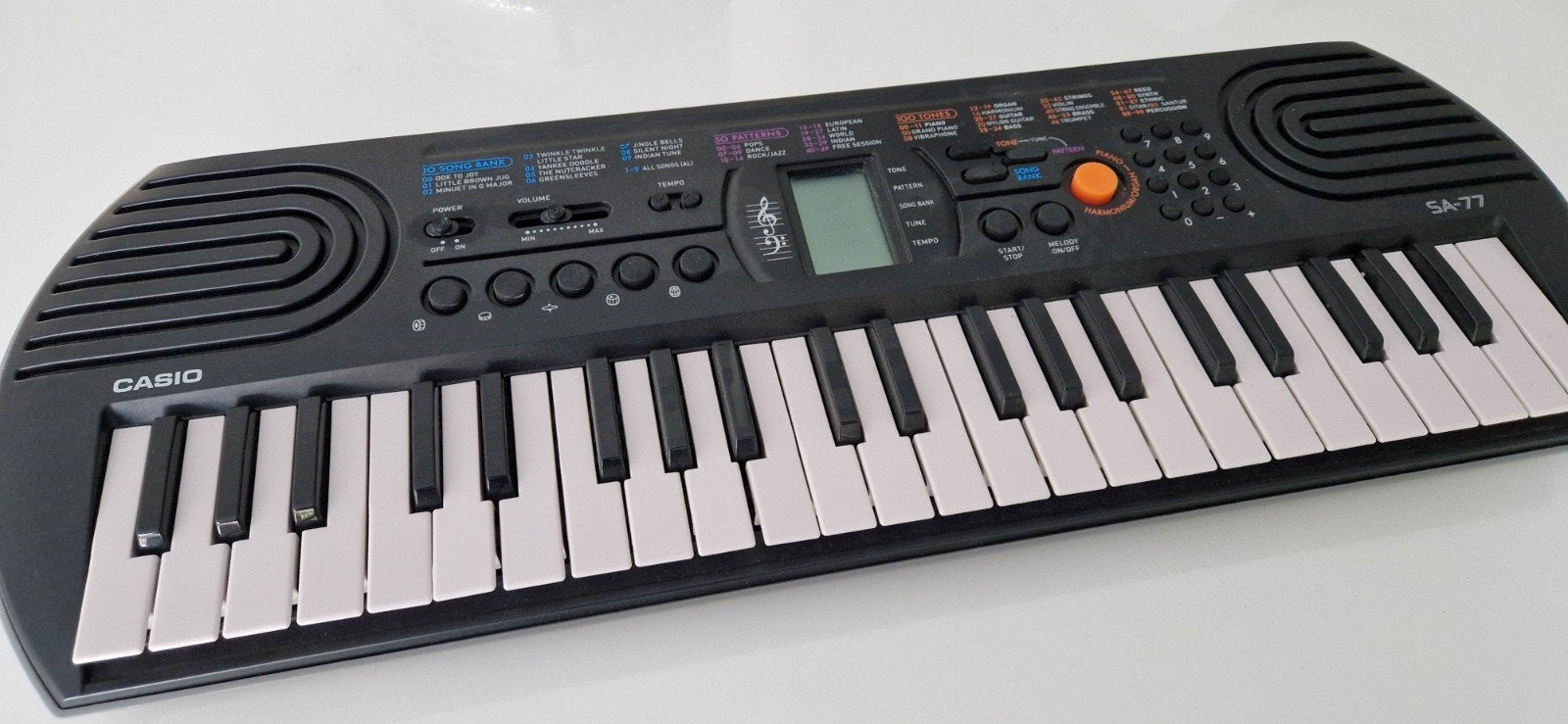 Casio SA-77 Keyboard, Muziek en Instrumenten, Ophalen of Verzenden, Gebruikt, Overige aantallen, Casio