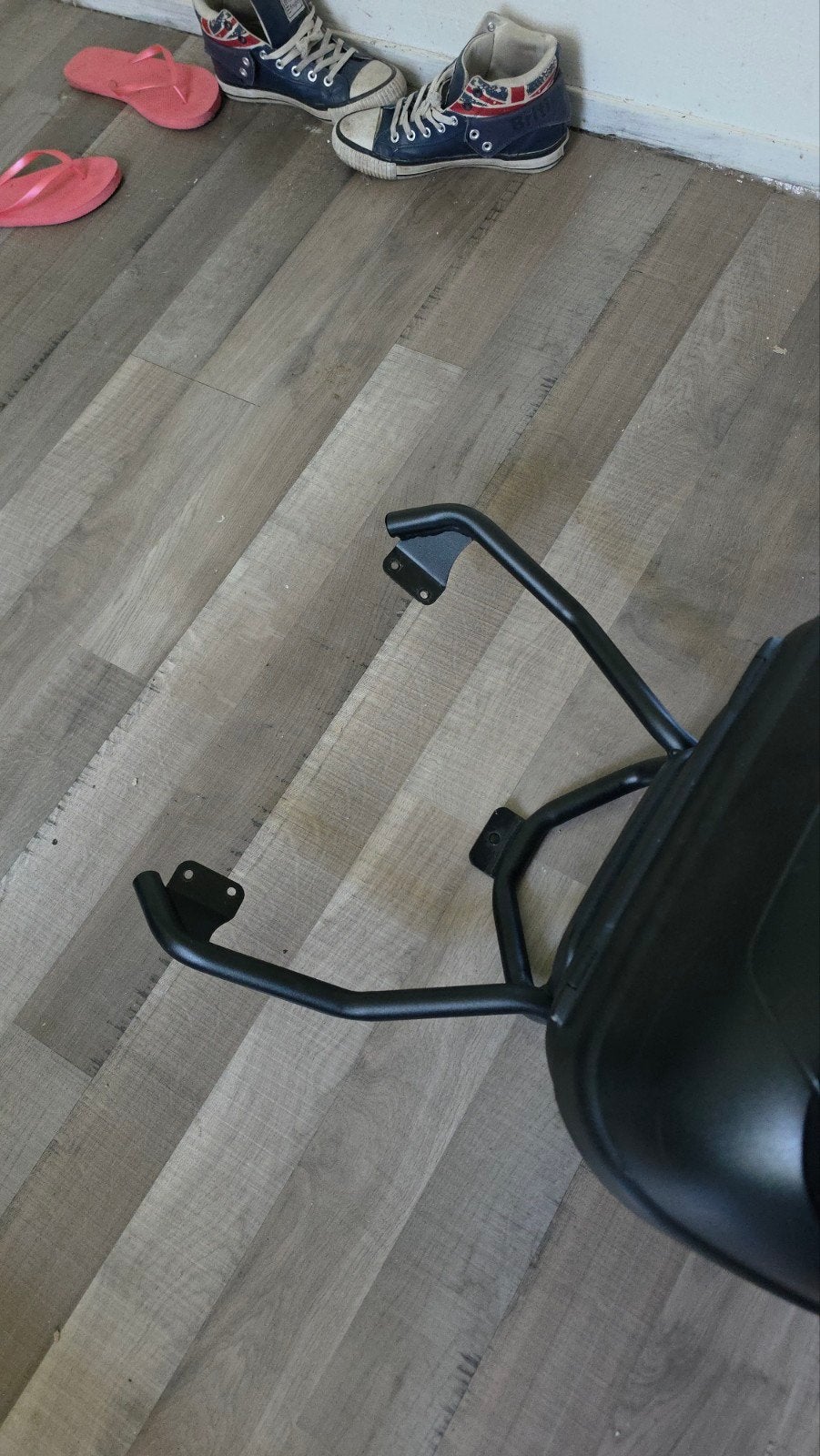 GIVI Topkoffer met Beugel - Zwart, Fietsen en Brommers, Ophalen of Verzenden, Zo goed als nieuw, Maximaal 45 km/u, Mojito of Habana