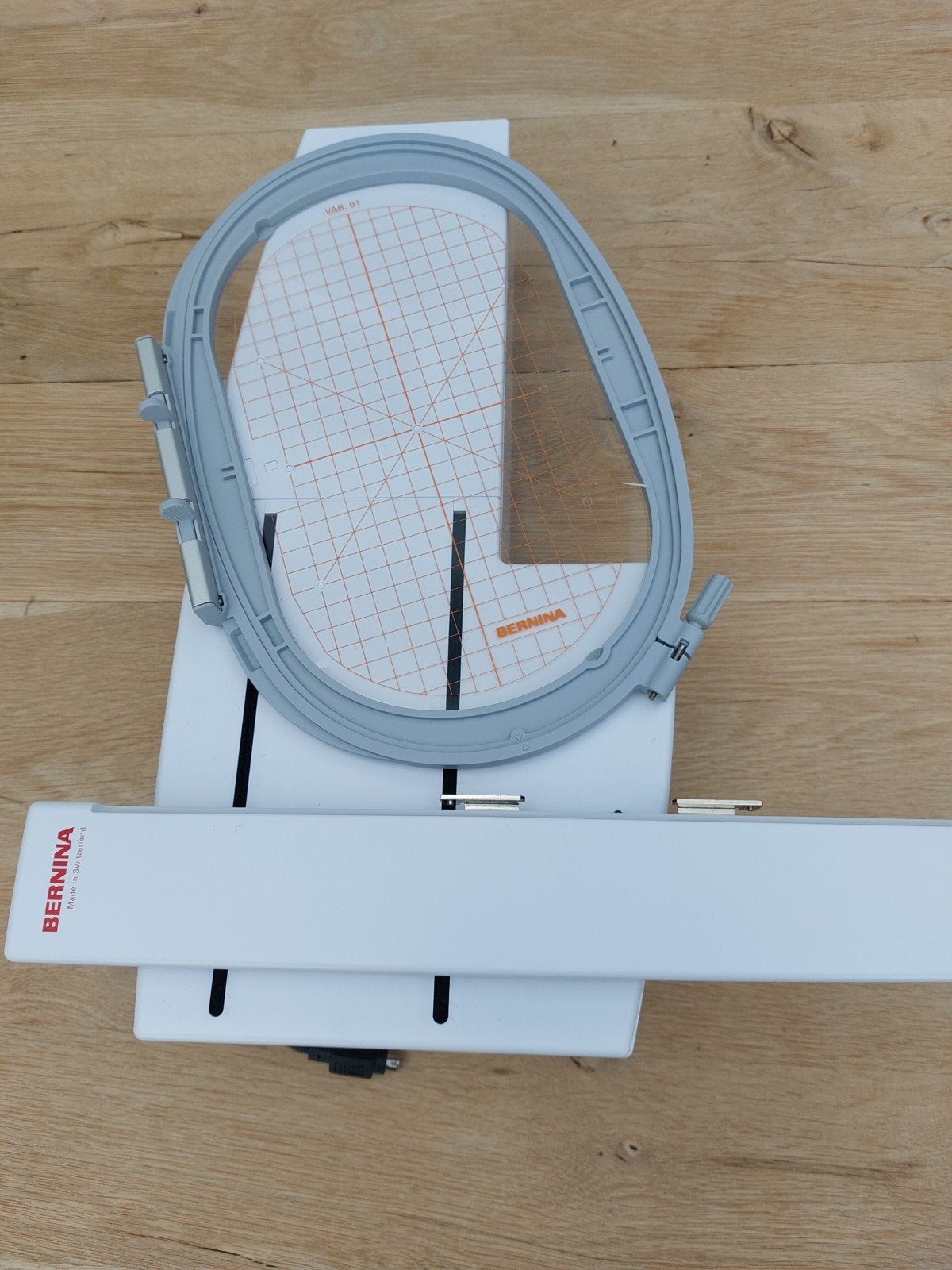 Bernina borduurmodule met borduurring, Ophalen, Zo goed als nieuw, Toebehoren, Bernina