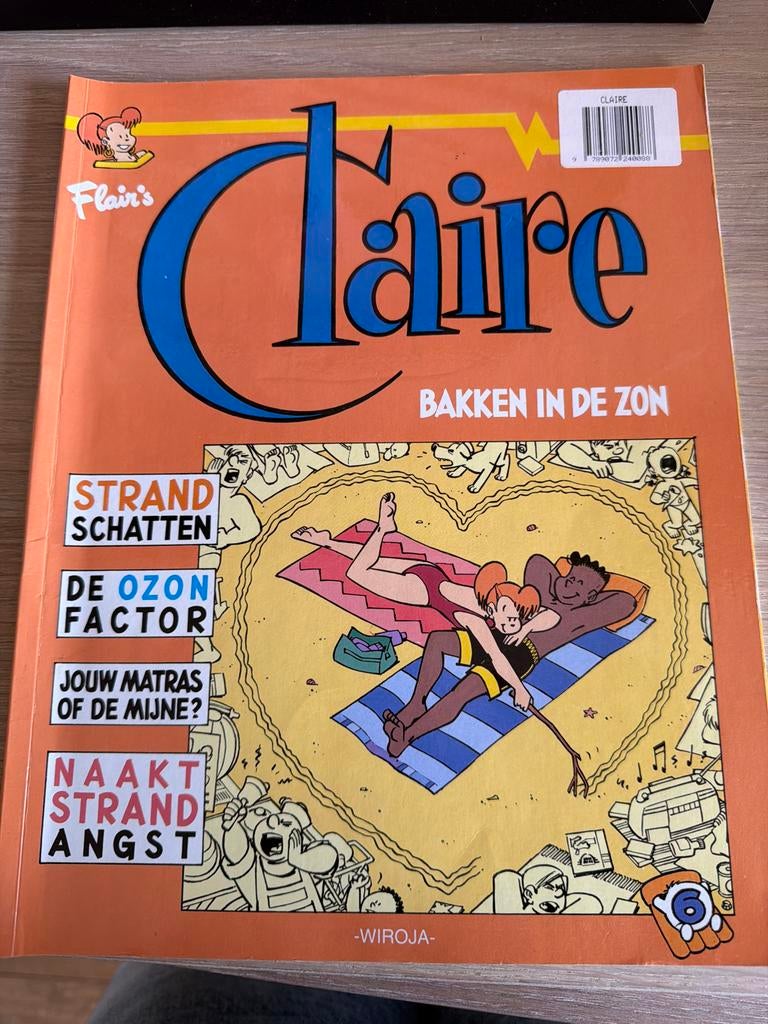 Flair's Claire: Bakken in de Zon - Stripboek, Eén stripboek, Ophalen of Verzenden, Gelezen