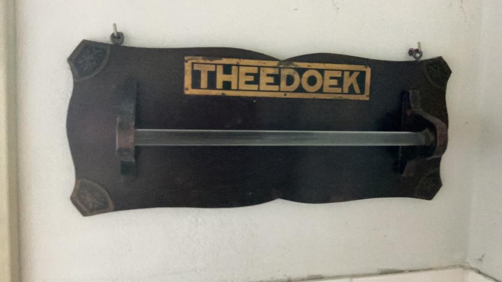 Oud theedoeken rekje, Antiek en Kunst, Ophalen