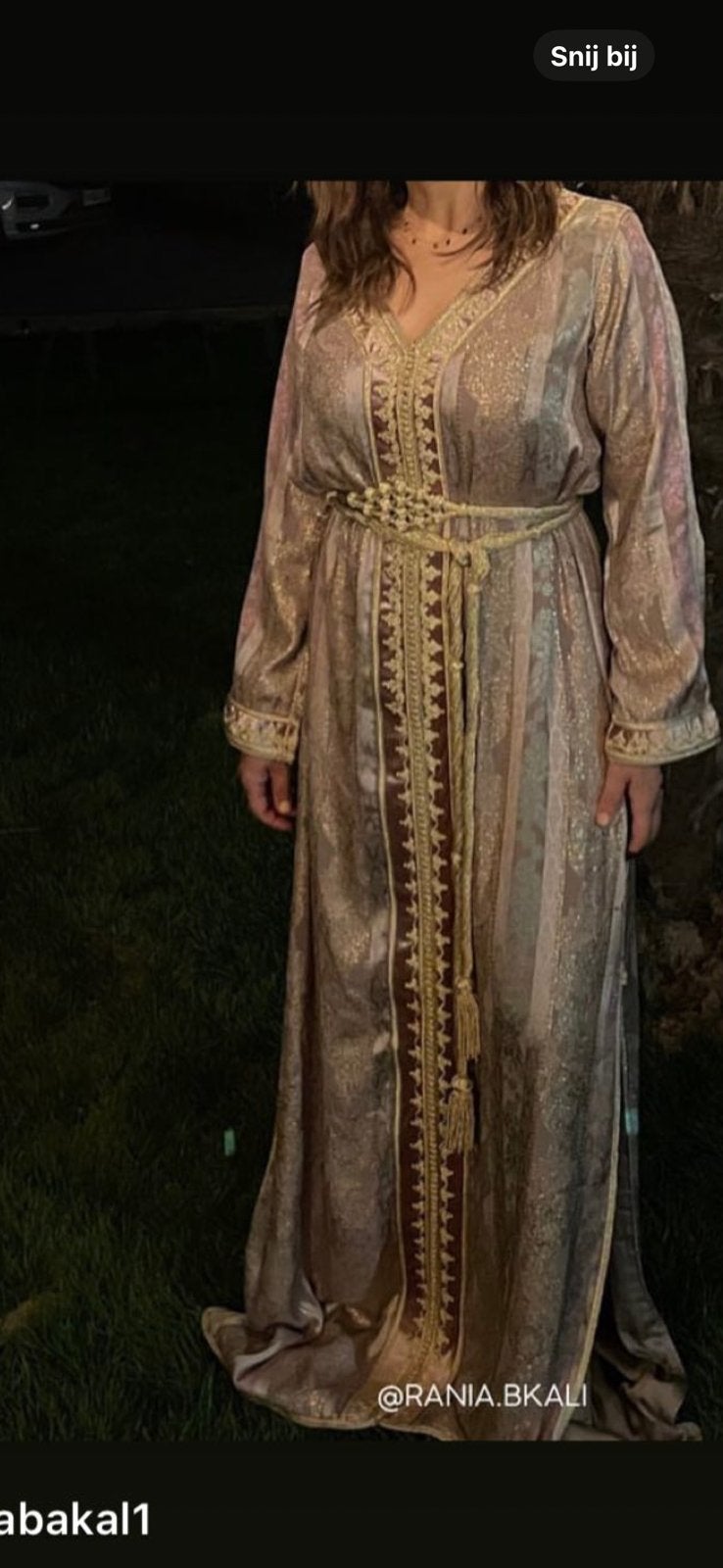 Kaftan, Ophalen of Verzenden, Gedragen, Onder de knie