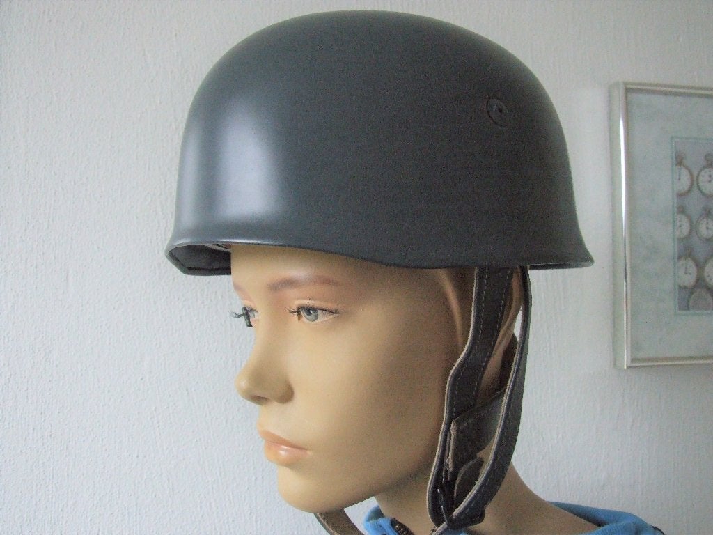 Helm,Duitsland,WWII,Luftwaffe,Fallshirm,Jager,M37, Verzamelen, Verzenden, Luchtmacht, Duitsland, Helm of Baret