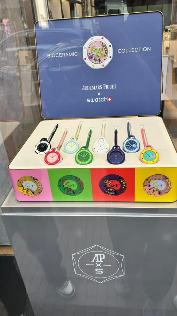 AP X SWATCH Royal Pop elke kleur, Ophalen of Verzenden, Kunststof, Swatch