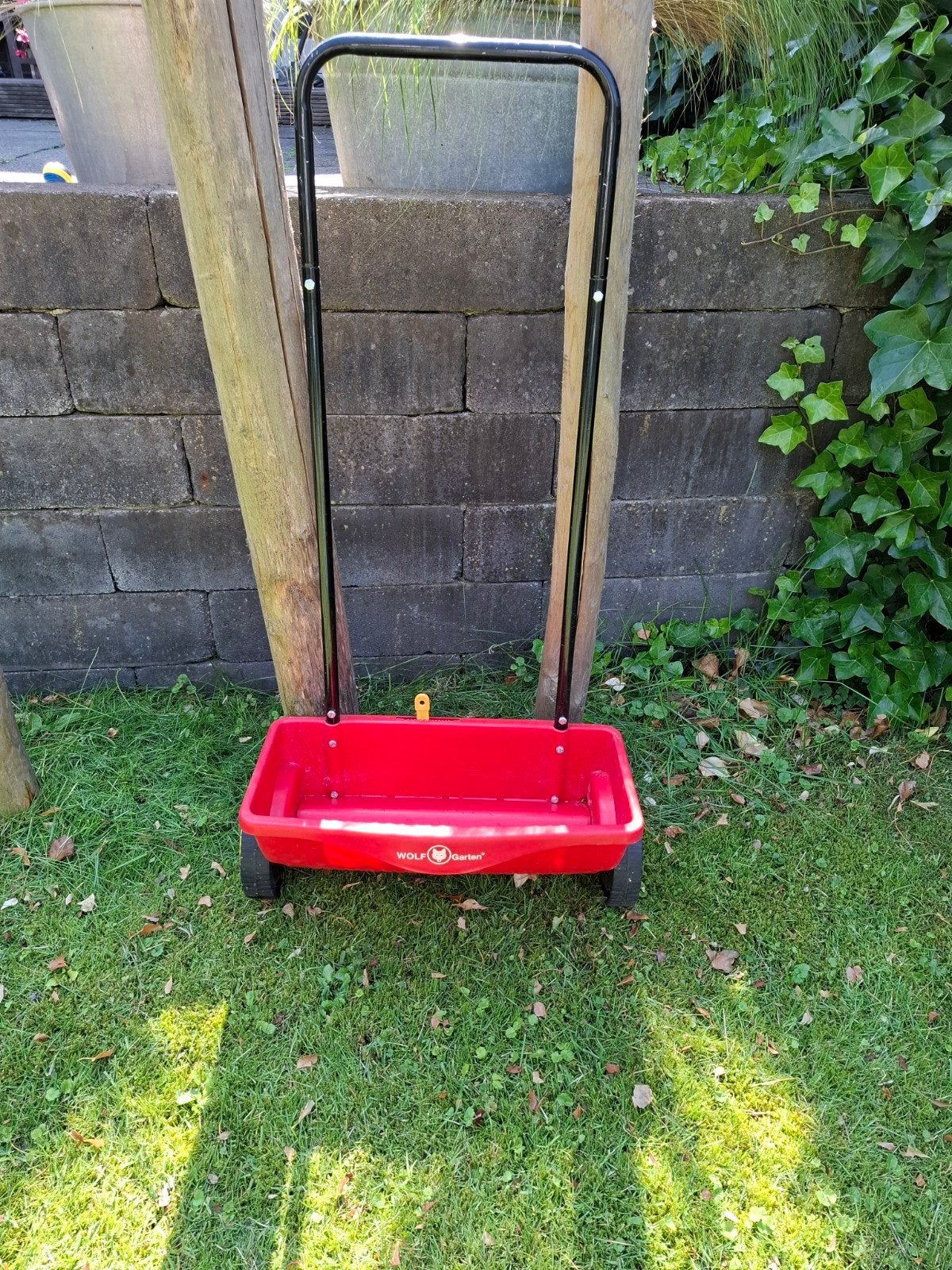 Wolf-Garten Strooier voor Gazon - Perfect voor Bemesting, Ophalen, Gebruikt