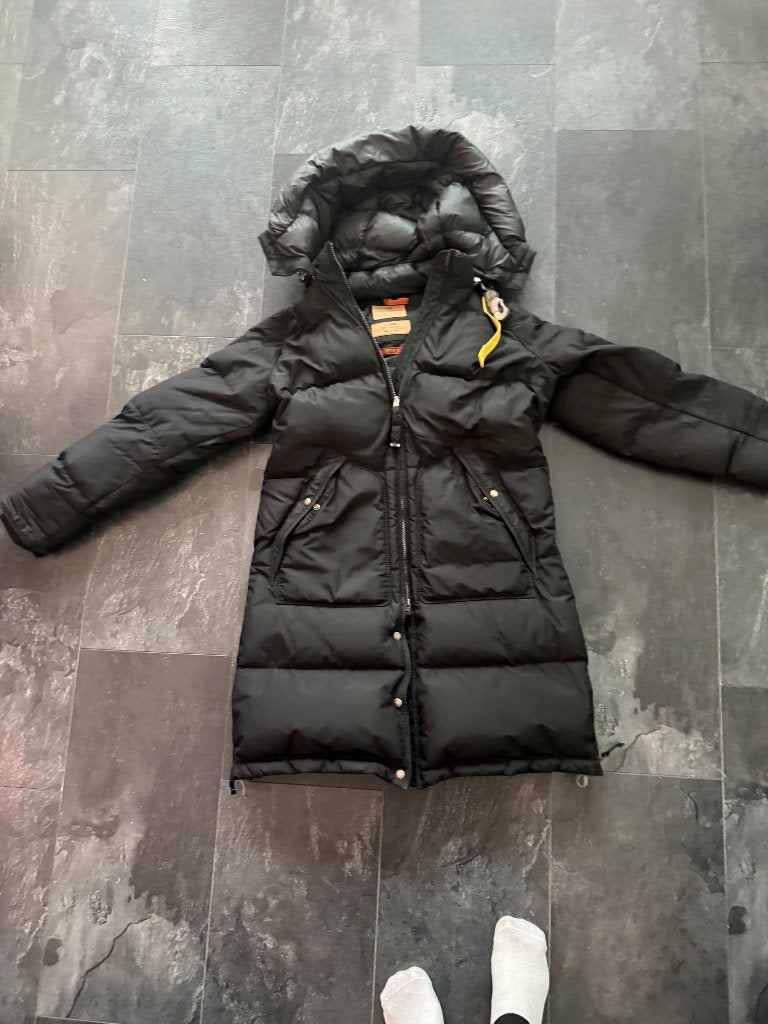 Parajumpers winterjas, Kleding | Dames, Zwart, Maat 42/44 (L), Zo goed als nieuw, Parajumpers