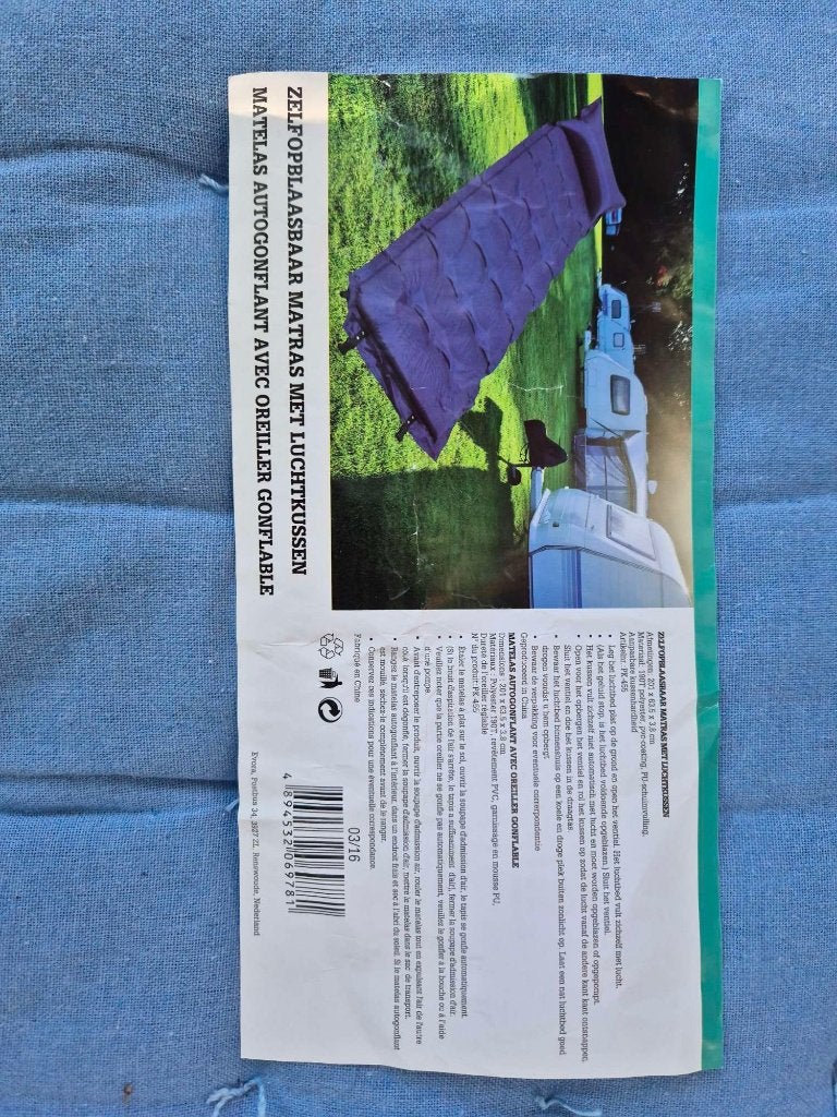opblaasbare maten, Tuin en Terras, Opvouwbaar, Overige typen, Minder dan 4 meter, Nieuw