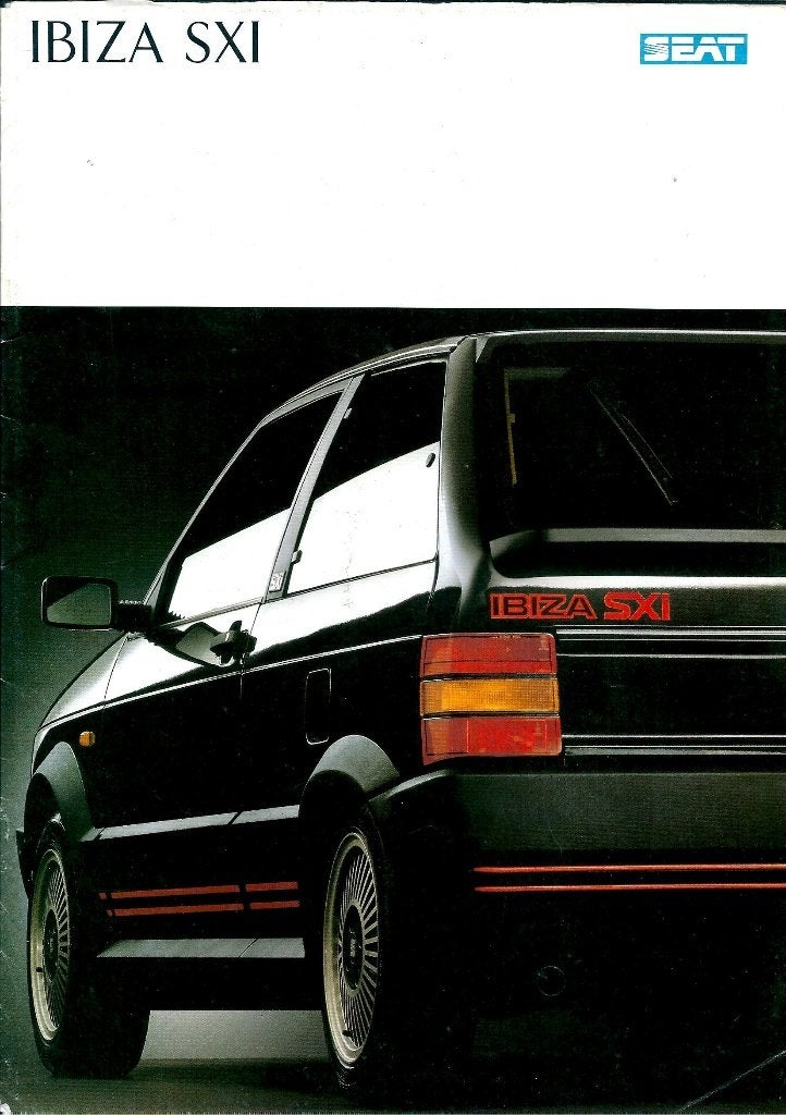 Folder Seat Ibiza SXI 1988, Ophalen of Verzenden, Gelezen, Overige merken