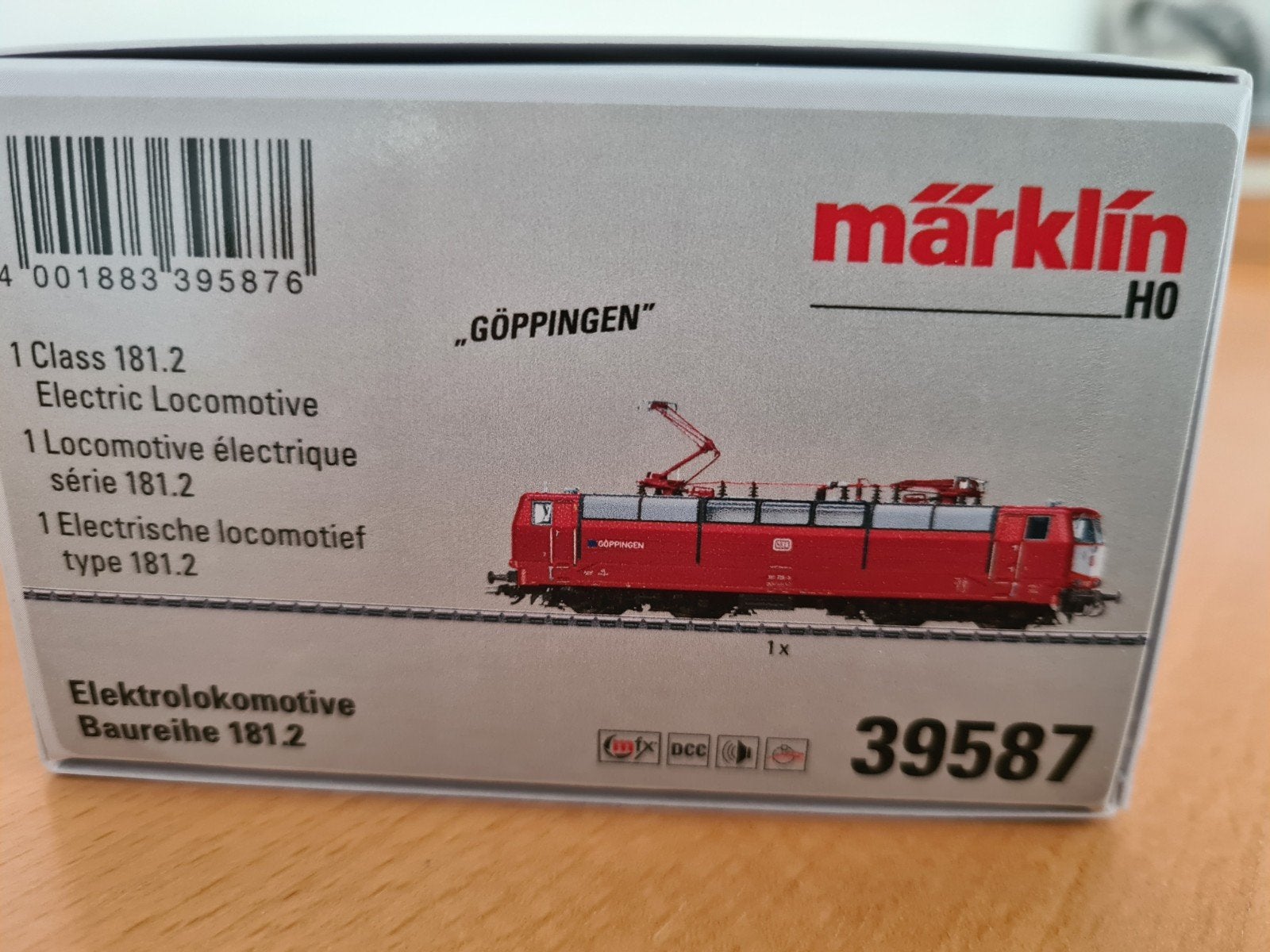 Marklin 39587 BR 181.2 mfx+ nieuw in verpakking, Wisselstroom, Locomotief, Nieuw, Ophalen of Verzenden