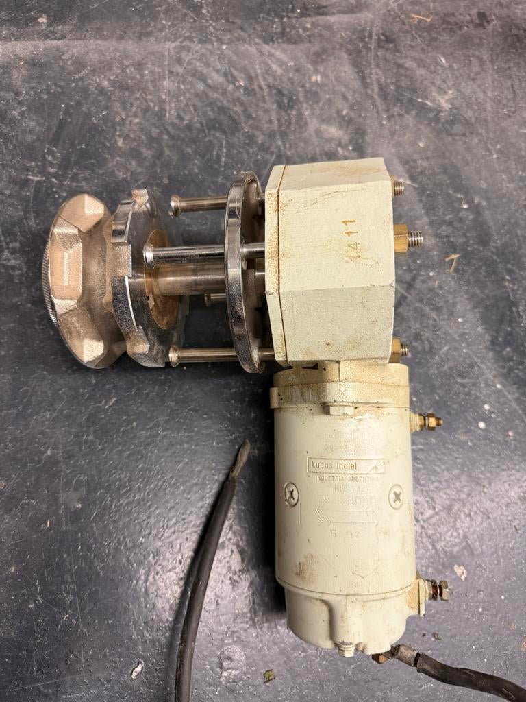 Lucas Indiel Ankerlier Motor 12V - Gebruikt, Watersport en Boten, Bootonderdelen, Ophalen of Verzenden, Gebruikt, Ankeren en Afmeren
