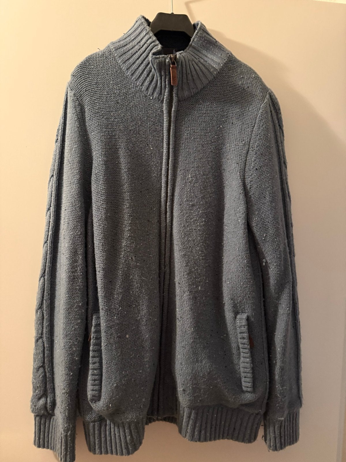 Human Nature Gevoerd Vest Lichtblauw Maat XXL, Ophalen, Gedragen, Overige maten, Blauw