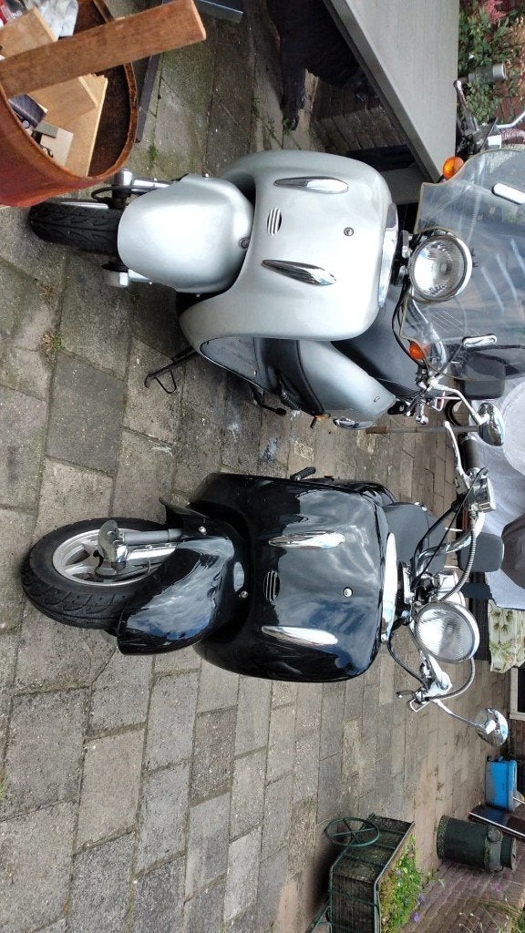 Retroscooter, Gebruikt, Benzine, Ophalen, Overige merken
