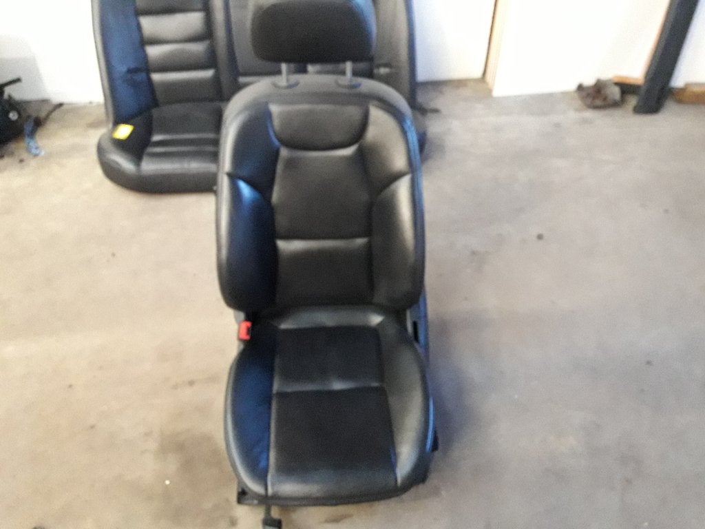 Stoel links Mercedes C-klasse W204 Leder, Ophalen of Verzenden, Gebruikt, Mercedes-Benz
