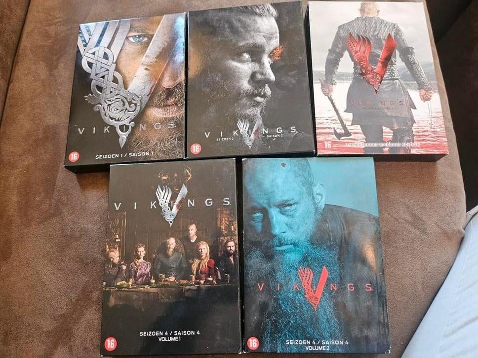 Vikings DVD Boxset, Cd's en Dvd's, Dvd's | Tv en Series, Vanaf 16 jaar, Boxset, Ophalen of Verzenden, Zo goed als nieuw