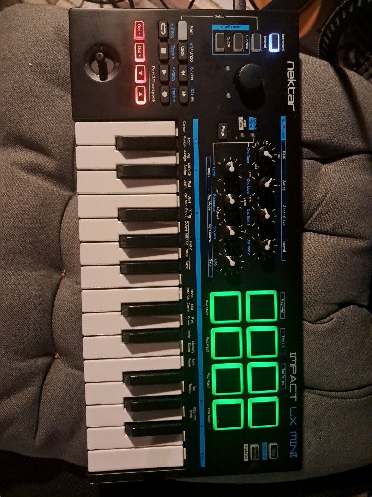 Nektar Impact LX Mini MIDI Keyboard Controller, Overige merken, Zo goed als nieuw, Midi-aansluiting, Overige aantallen