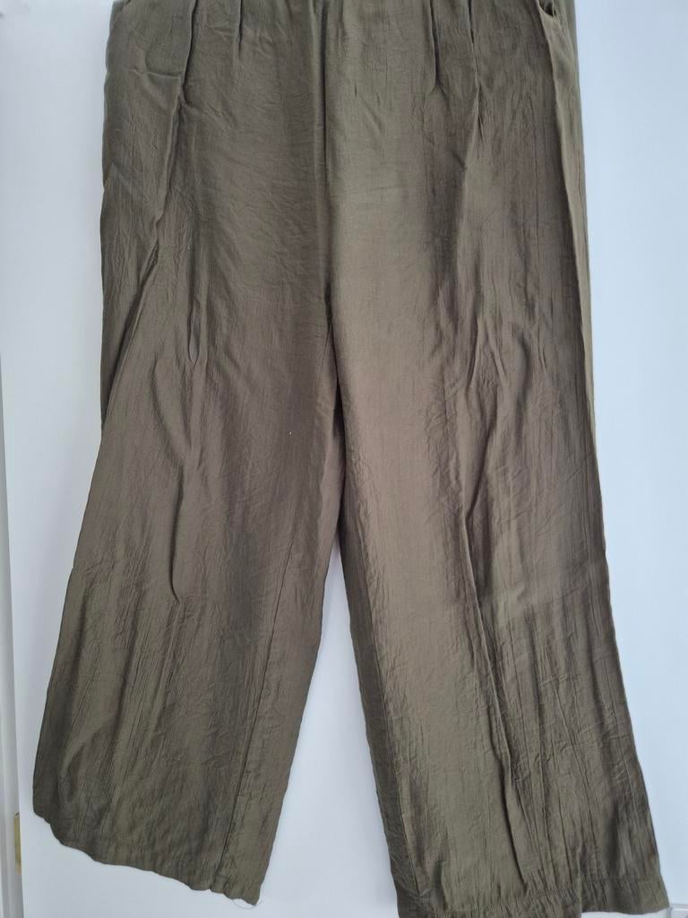 Norah Broek Maat 44 - Groen, Kleding | Dames, Maat 42/44 (L), Ophalen of Verzenden, Zo goed als nieuw, Driekwart