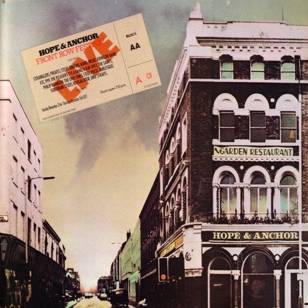hope & anchor front row festival/v/a-punk/reggae/pub/rock, Gebruikt, Verzenden, Gatefold hoes, Dubbel-LP