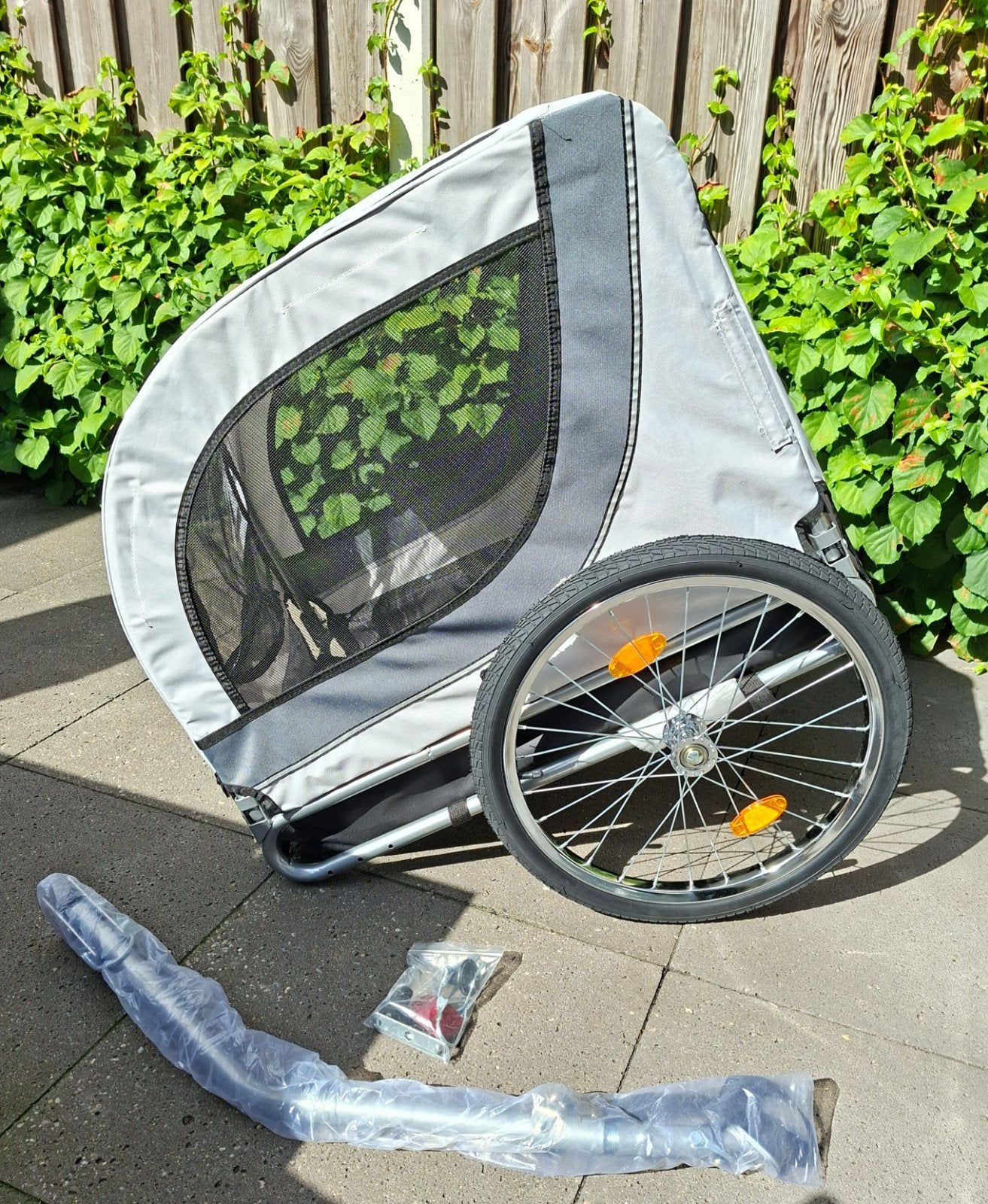 Honden fietskar, Ophalen, Nieuw, Hondenkar, Opvouwbaar