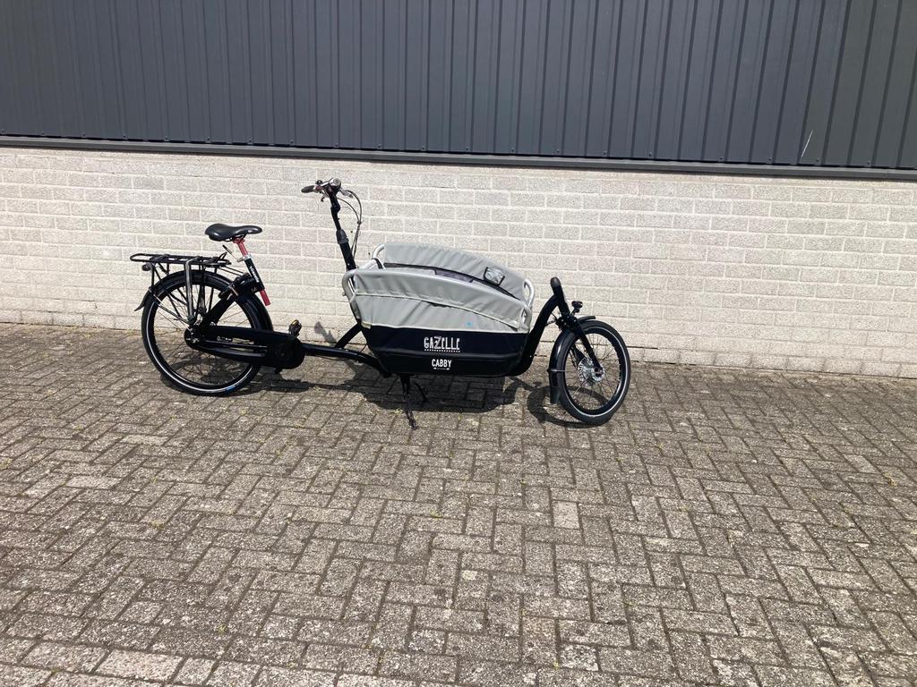 Bakfiets Gazelle Cabby, Fietsen en Brommers, Fietsen | Bakfietsen, Ophalen, Zo goed als nieuw
