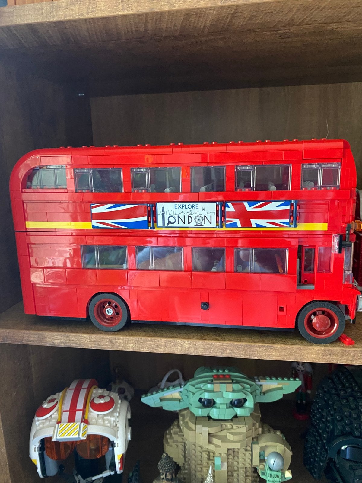 Engelse bus, Ophalen of Verzenden, Zo goed als nieuw