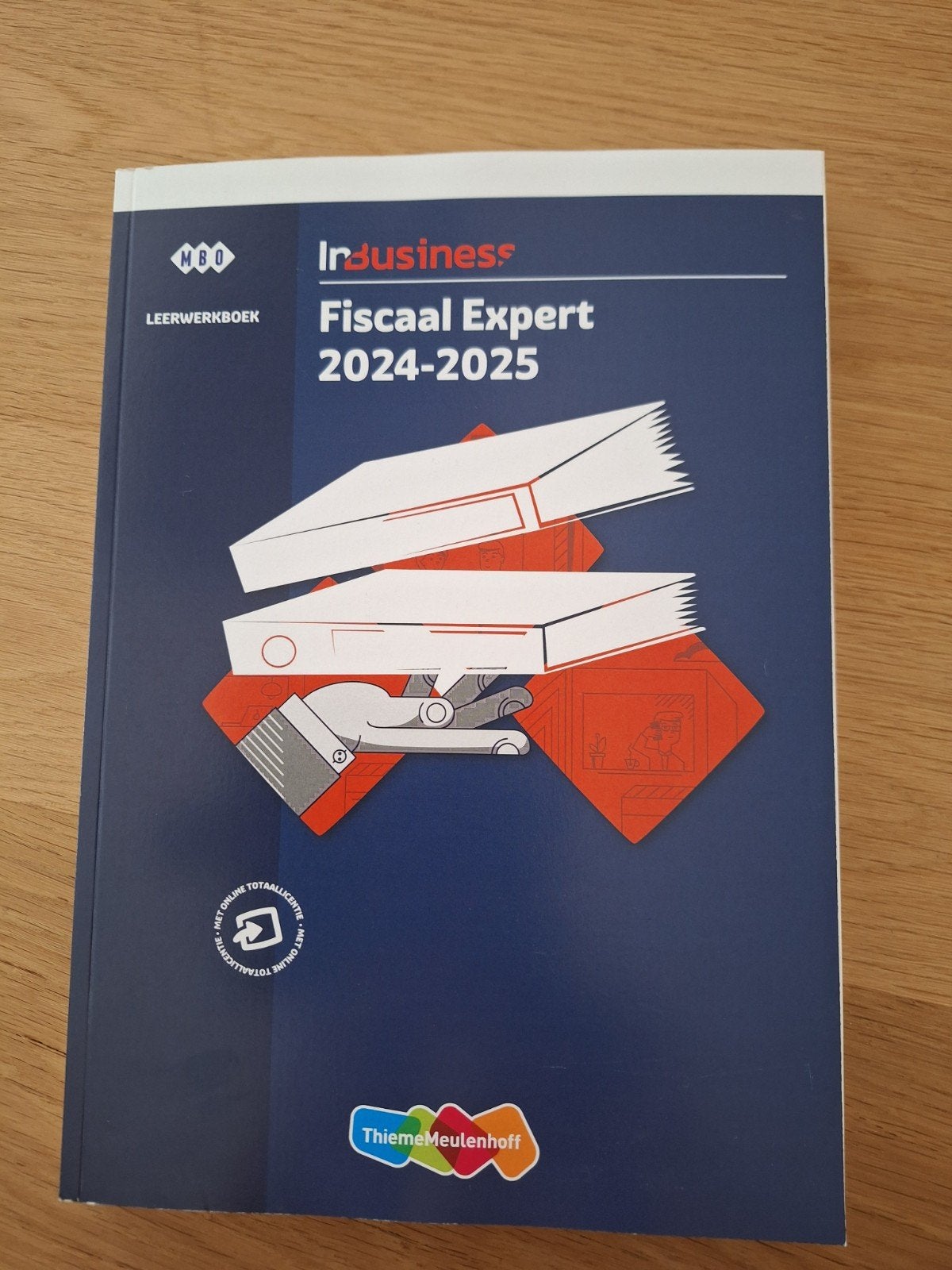 Fiscaal expert 2024-2025 leerwerkboek MBO, Ophalen, Nieuw, Overige uitgevers