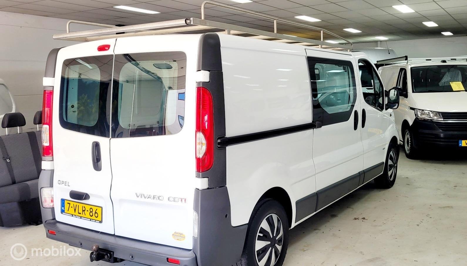 Opel Vivaro 2.0 CDTI L2H1 met 90.000 km MARGE, Euro 5, 4 cilinders, 2000 kg, Wit